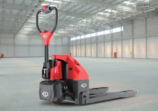 Xe Nâng Tay Điện 1.5 Tấn 105 Mm Pallet Truck F1 Pin Li-ion