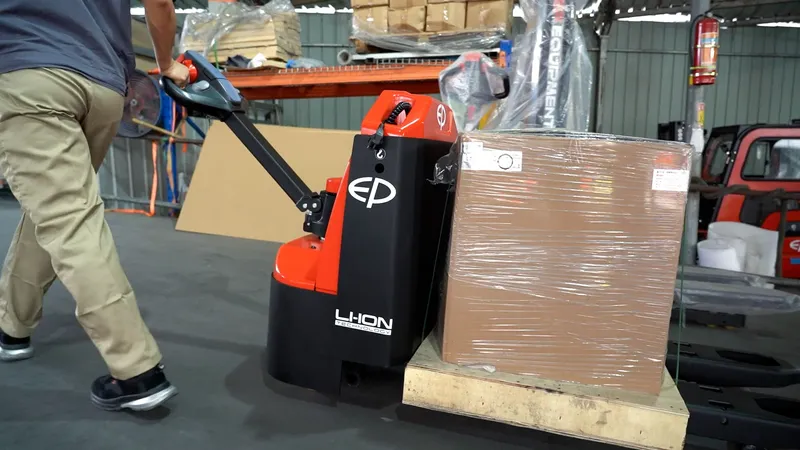 Xe Nâng Tay Điện 2 Tấn Pallet Truck Wpl202 Pin 24 V Li-ion 6