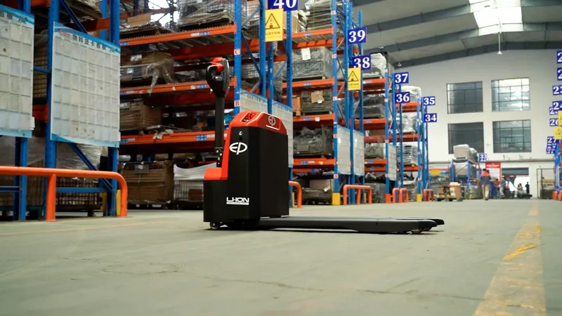 Xe Nâng Tay Điện 2 Tấn Pallet Truck Wpl202 Pin 24 V Li-ion