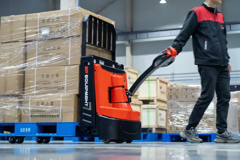 Xe Nâng Tay Điện 2 Tấn Wal20 Pro Pin 24 V Li-ion 3