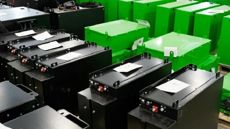 Pin Lithium Ep Cho Xe Nâng điện