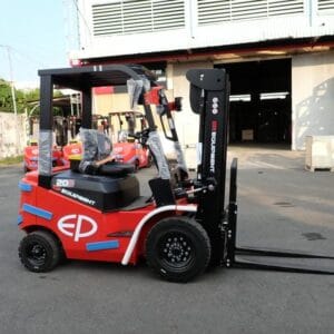 Xe Nâng Điện 2 Tấn Ngồi Lái 4 Bánh Efl203p Pin 80v Li-ion 5