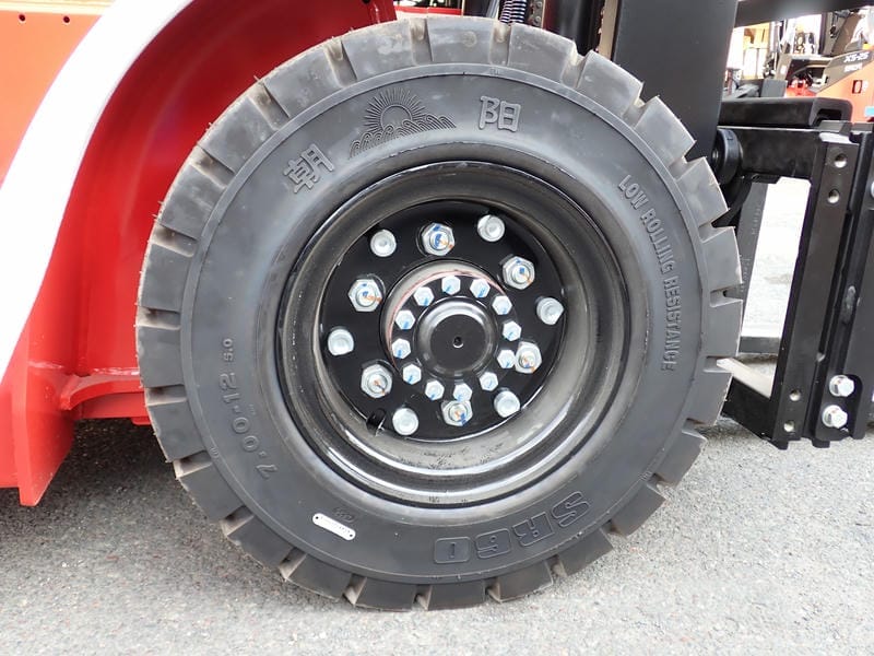 Xe Nâng Điện 2 Tấn Ngồi Lái 4 Bánh Efl203p Pin 80v Li-ion 7