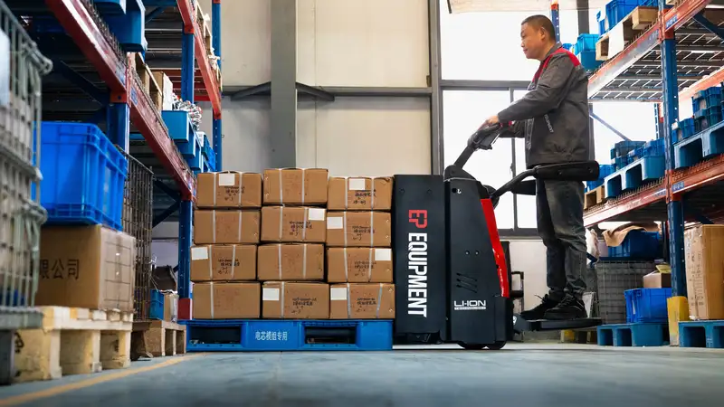 Xe Nâng Tay Điện 2 Tấn Rpl201h Nâng 120mm Pin 24 V Li-ion