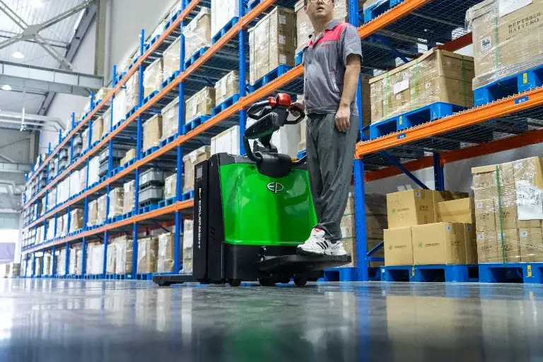 Xe Nâng Pallet Truck 2 Tấn Tự Lái Rpl201e Pin 24 V Li-ion 4