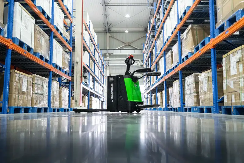 Xe Nâng Pallet Truck 2 Tấn Tự Lái Rpl201e Pin 24 V Li-ion