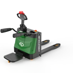 Xe Nâng Tay Điện 1.5 Tấn Tự Lái Pallet Truck Etr151 Pin 48v 2