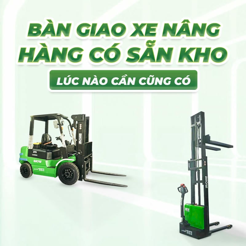 XE NÂNG EP phân phối xe nâng điện, xe nâng dầu và thiết bị kho hàng