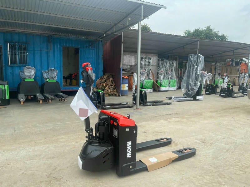 Xe Nâng Tay Điện 3 Tấn Pallet Truck Epa301 Nâng Cao 200mm 2