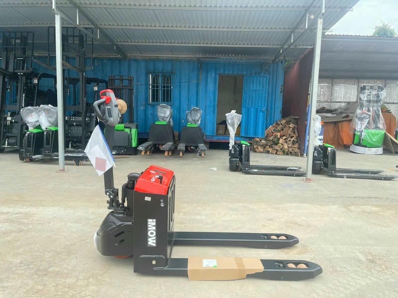 Xe Nâng Tay Điện 3 Tấn Pallet Truck Epa301 Nâng Cao 200mm 5