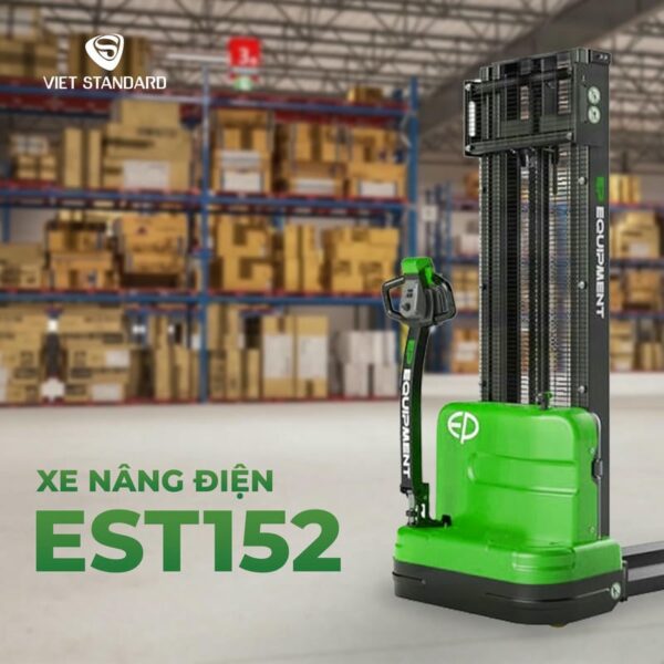 Xe Nâng Tay điện Cao 1.5 Tấn Stacker