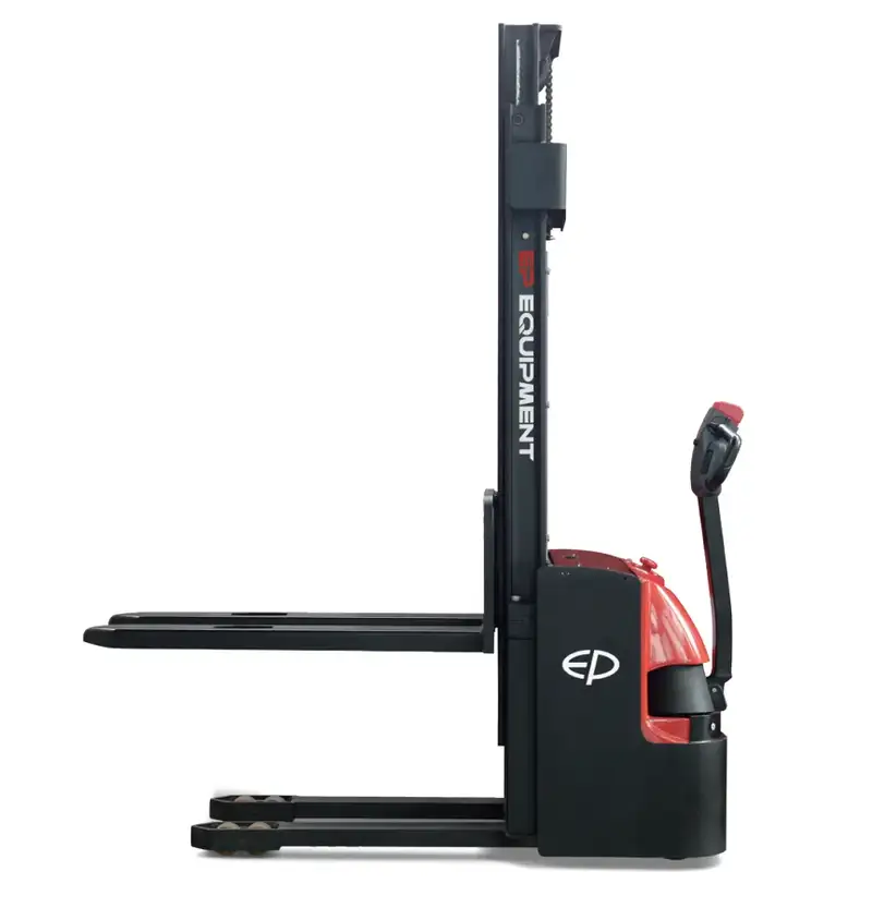 Xe Nâng Điện Đứng Lái 1.2 Tấn Stacker Es12-12wa Nâng 4.8m 1