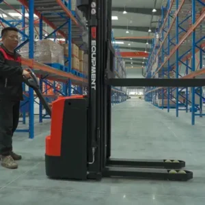 Xe Nâng Điện Đứng Lái 1.6 Tấn Nâng Cao 5.5m Stacker Wsa161 1