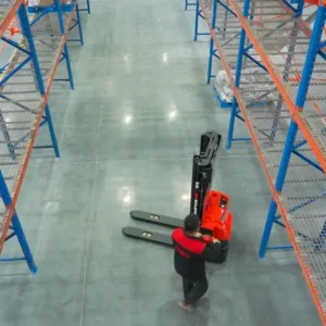 Xe Nâng Điện Đứng Lái 1.6 Tấn Nâng Cao 5.5m Stacker Wsa161 2