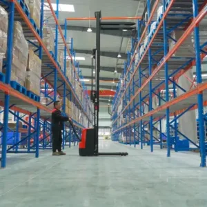 Xe Nâng Điện Đứng Lái 1.6 Tấn Nâng Cao 5.5m Stacker Wsa161 3