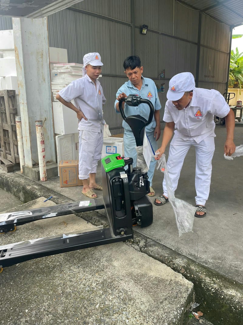 Hướng Dẫn Sử Dụng Xe Nâng Tay điện