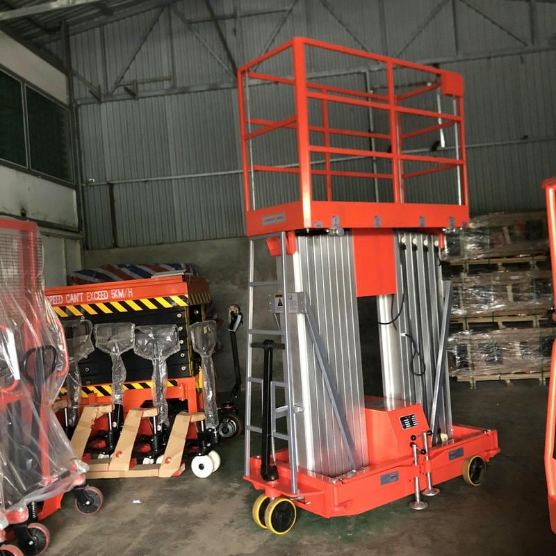 Thang Nâng Người 12m Tải Trọng 2 Tấn Trục Rút GTWY12-200