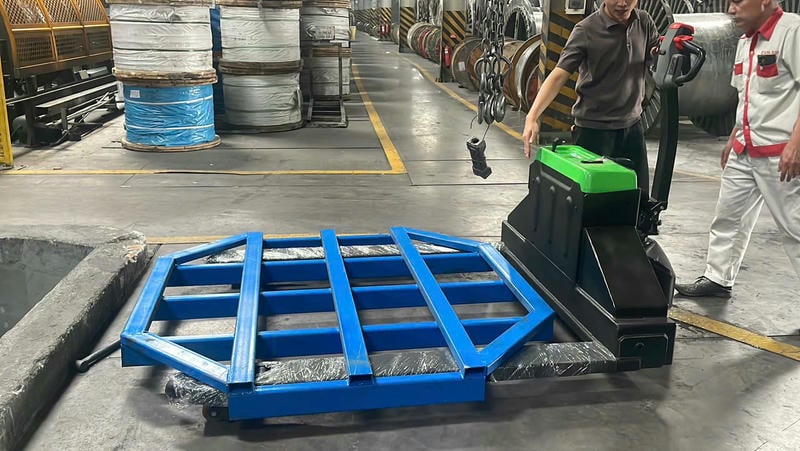 Xe nâng tay cơ phù hợp quãng ngắn, chi phí thấp, tải phổ biến 5.000.000