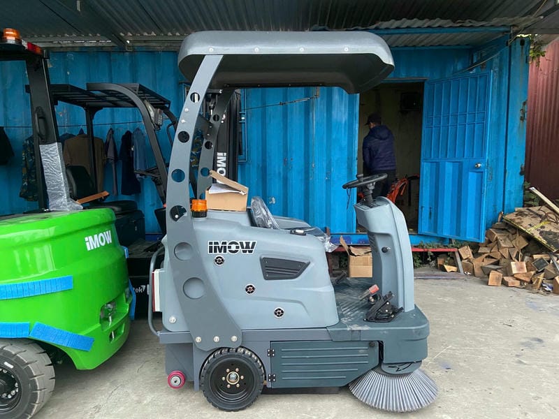Xe Điện Quét Rác Zl-j1250 Diện Tích Quét Từ 7000 M2