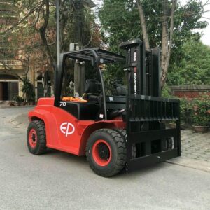 Xe Nâng Dầu 7 Tấn Cpcd70t9 Động Cơ Mitsubishi S6s-t Nâng 7m 4