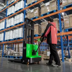 Xe Nâng Điện Đứng Lái 1.2 Tấn Stacker Ds4-d Nguồn 24v80ah 4