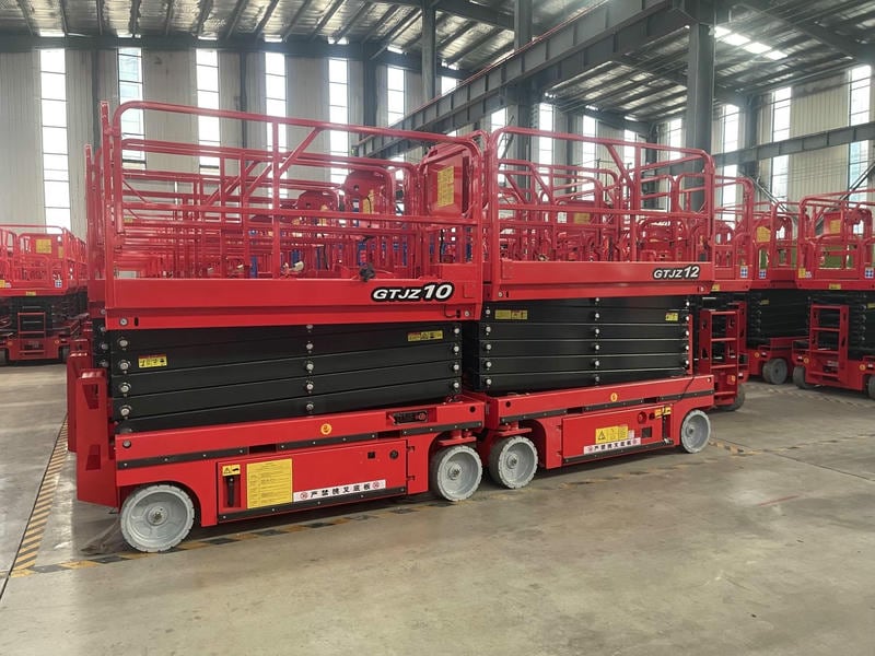 Xe Nâng Người Tự Hành 16m Gtjz14 4 Bình 6v240ah 4