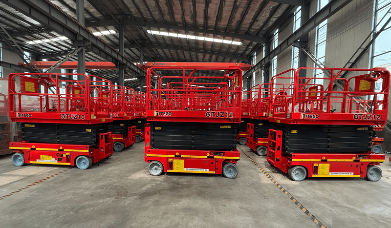 Xe Nâng Người Tự Hành 16m D-GTJZ14 Tải Trọng 500kg 4 Bình 12V/85Ah
