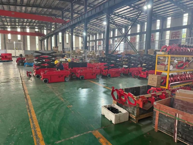 Xe Nâng Người Tự Hành 16m Gtjz14 4 Bình 6v240ah 8