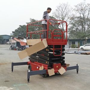 Thang Nâng Người 500kg, Nâng Cao 11m-13m Sjy0.5-11a Tự Hành
