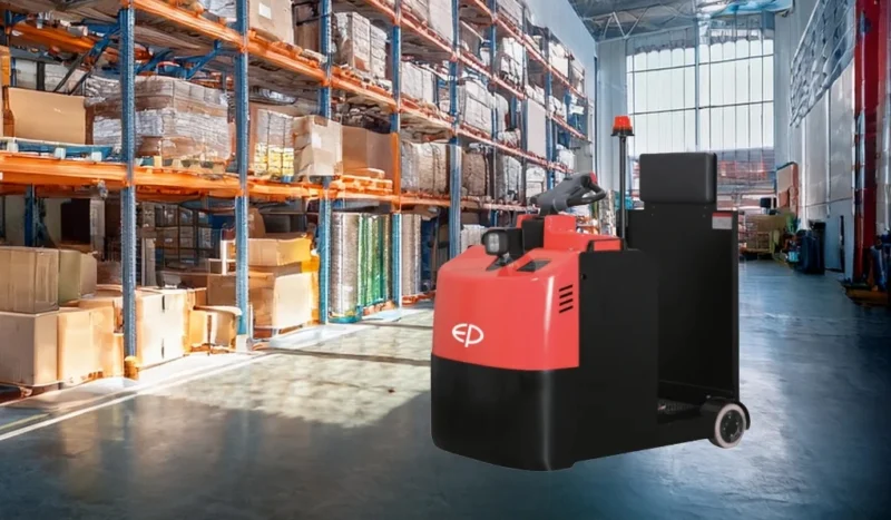 Xe Kéo Điện 4.5 Tấn Qdd45S Ep Đứng Lái Ắc Quy Chì Axit 24V 3