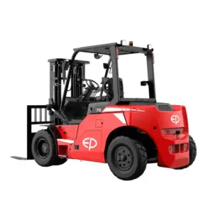 Xe Nâng Điện 7.5 Tấn Ngồi Lái EFL754-6 EP Nâng Cao 7m
