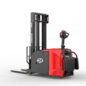Xe Nâng Điện Đứng Lái 1.2 Tấn RSC122 Stacker Nâng 3m Nguồn 24V