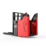 Xe Nâng Điện Đứng Lái 2 Tấn KSi201 2 Tầng EP Nâng 2.1m Nguồn 24V