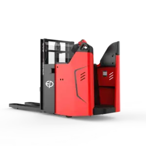Xe Nâng Điện Đứng Lái 2 Tấn KSi201 2 Tầng EP Nâng 2.1m Nguồn 24V
