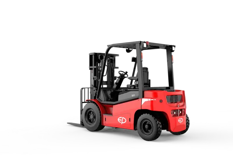 Xe Nâng Điện Ngồi Lái 5 Tấn EFL504 EP Nâng 7m Pin Lithium 96 V