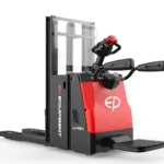 Xe Nâng Điện Stacker 2 Tấn EP RSi201 Pin Li-ion 24V Nâng 1.6m 2 Tầng