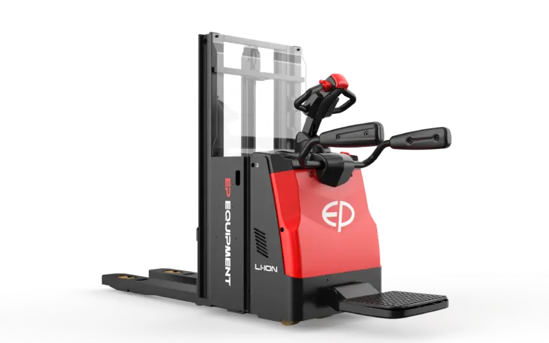 Xe Nâng Điện Stacker 2 Tấn EP RSi201 Pin Li-ion 24V Nâng 1.6m 2 Tầng